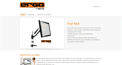 Desktop Screenshot of ergorackperu.com